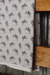 {Born to Buck} Cotton Muslin Blanket