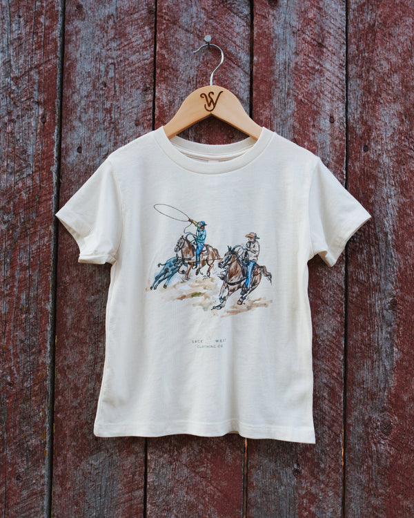 {Team Roping} T-Shirt & Onesie