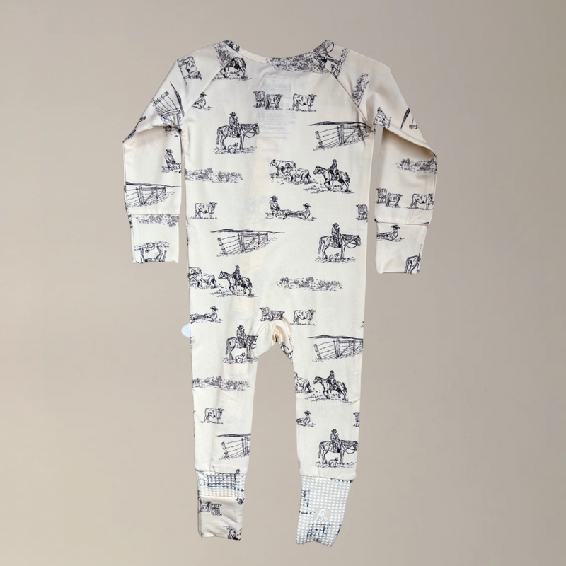 {Prairie Cowboy} Infant Sleepwear
