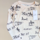 {Prairie Cowboy} Toddler Sleepwear Set