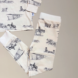 {Prairie Cowboy} Toddler Sleepwear Set