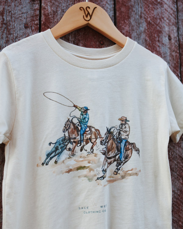 {Team Roping} T-Shirt & Onesie