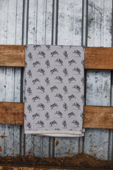 {Born to Buck} Cotton Muslin Blanket