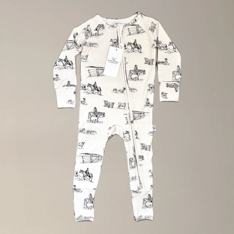 {Prairie Cowboy} Infant Sleepwear