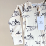 {Prairie Cowboy} Infant Sleepwear