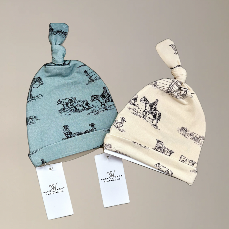 {Prairie Cowboy} Infant Hat